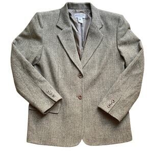Pendleton vintage gray wool blazer